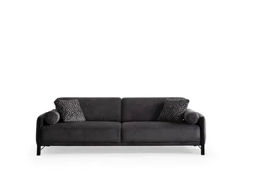 Childress 3-sits Soffa Chenille - Grå - Möbler - Soffa - 3 sits soffa