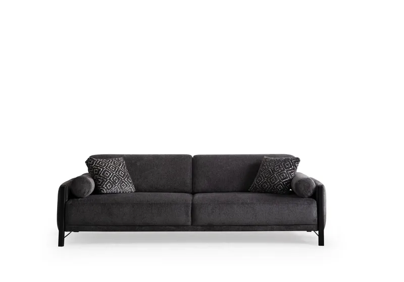 Childress 3-sits Soffa Chenille, Grå