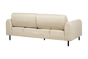 Christa Soffa 3-sits - Beige/Svart - Möbler - Soffa - Skinnsoffa
