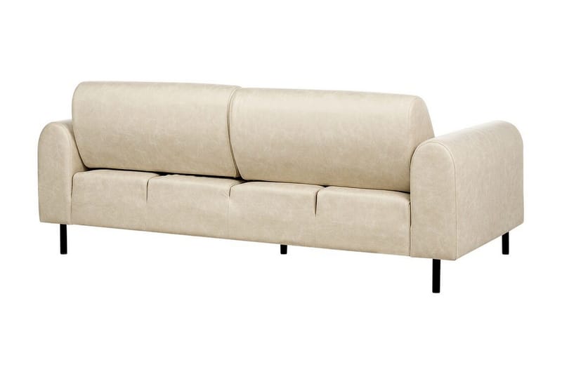 Christa Soffa 3-sits - Beige/Svart - Möbler - Soffa - Skinnsoffa