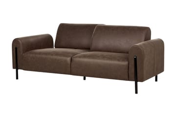 Christa Soffa 3-sits - Brun/Svart - Möbler - Soffa - 3 sits soffa