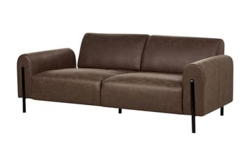 Christa Soffa 3-sits - Brun/Svart - Möbler - Soffa - 3 sits soffa