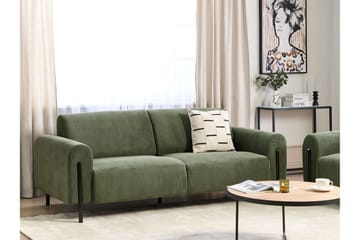 Christa Soffa 3-sits - Grön/Svart - Möbler - Soffa - 3 sits soffa