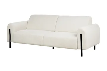 Christa Soffa 3-sits - Vit/Svart - Möbler - Soffa - 3 sits soffa