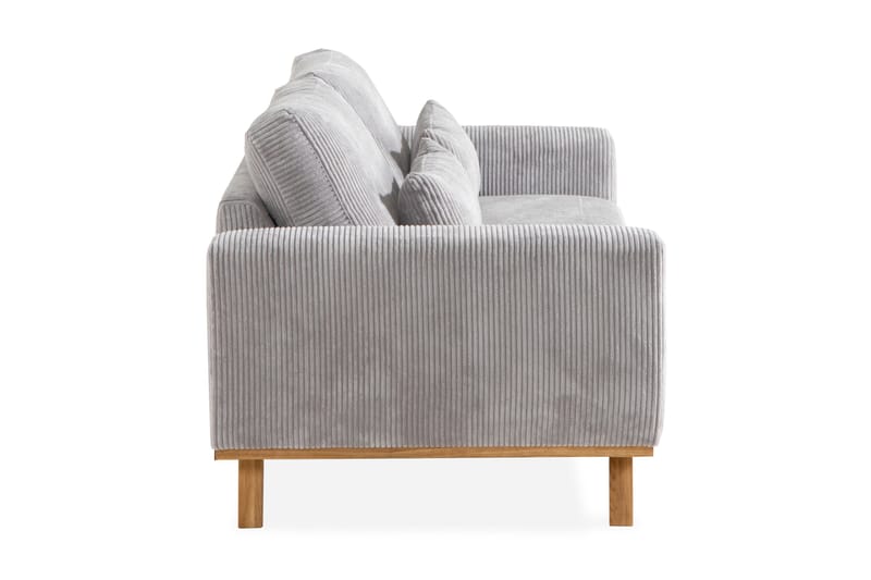 Copenhagen 2-sits Manchestersoffa - Ljusgrå - Möbler - Soffa - 2 sits soffa