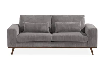 Copenhagen 2-sits Manchestersoffa - Mörkgrå - Möbler - Soffa - 2 sits soffa