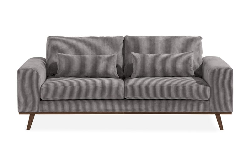 Copenhagen 2-sits Manchestersoffa - Mörkgrå - Möbler - Soffa - 2 sits soffa