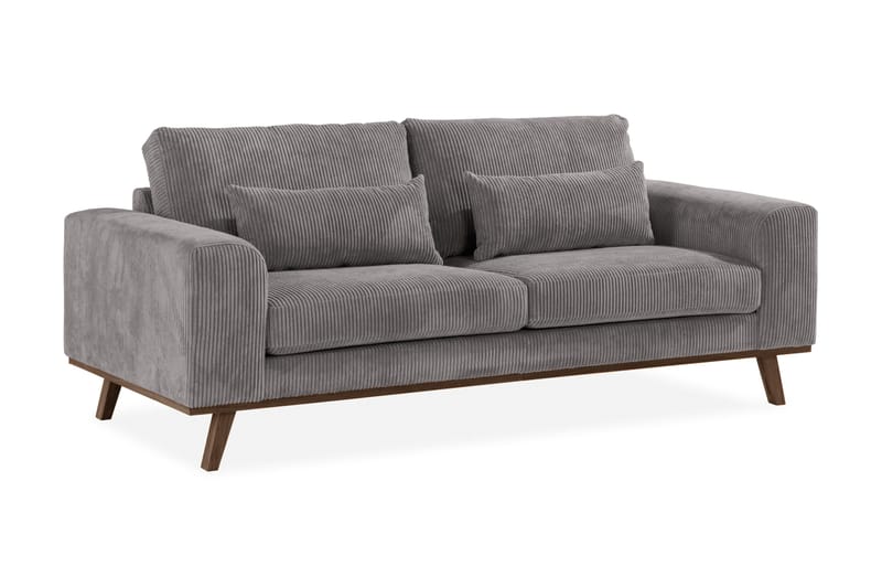 Copenhagen 2-sits Manchestersoffa - Mörkgrå - Möbler - Soffa - 2 sits soffa
