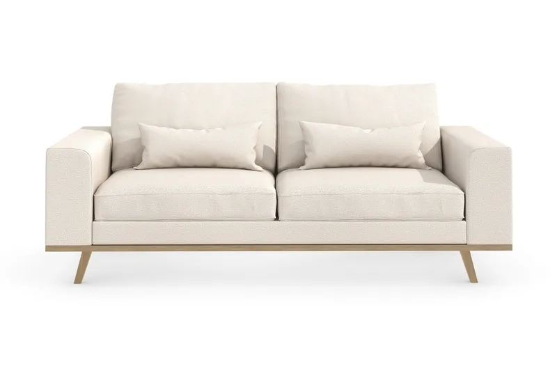 Copenhagen 2-sits Tygsoffa, Beige