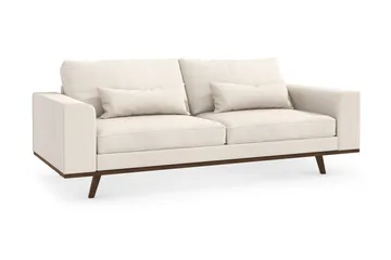 Copenhagen 3-sits Tygsoffa - Beige - Möbler - Soffa - 3 sits soffa