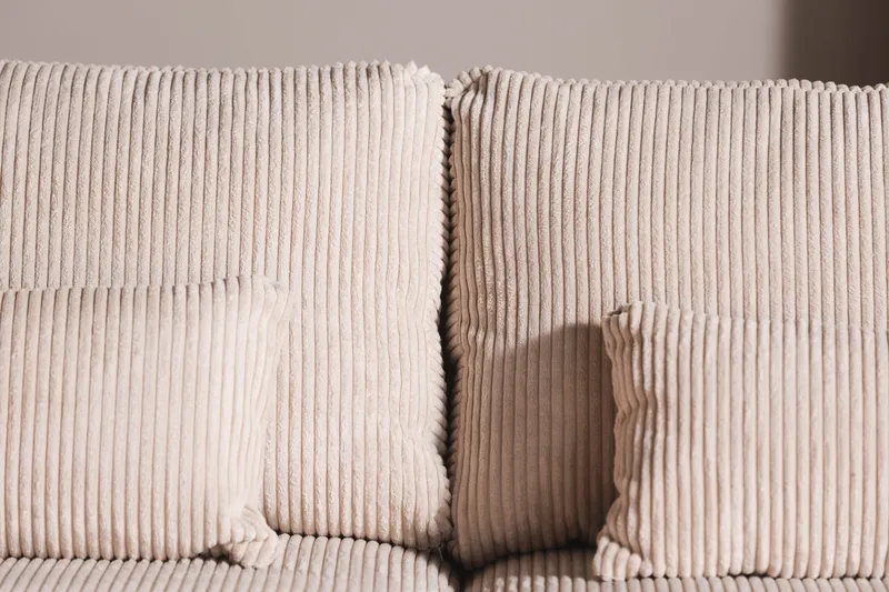 Copenhagen 5-sits Vänstervänd U-formad Soffa med Divan och Schäslong i Manchester - Beige - Möbler - Soffa - U-soffa