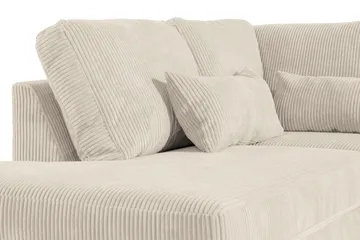 Copenhagen 5-sits Vänstervänd U-formad Soffa med Divan och Schäslong i Manchester - Beige - Möbler - Soffa - U-soffa
