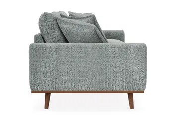 Copenhagen Premium Djup 4-sits Soffa i Chenille - Grå/Blå - Möbler - Soffa - 4 sits soffa