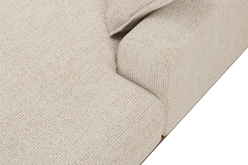 Copenhagen Premium 5-sits Vänstervänd U-formad Djup Soffa med Divan och Schäslong i Chenille - Beige - Möbler - Soffa - U-soffa