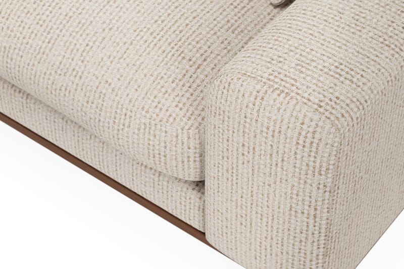 Copenhagen Premium 4-sits Vänstervänd L-formad Djup Divansoffa i Chenille - Beige - Möbler - Soffa - Divansoffa & schäslongsoffa - 4 sits soffa med divan