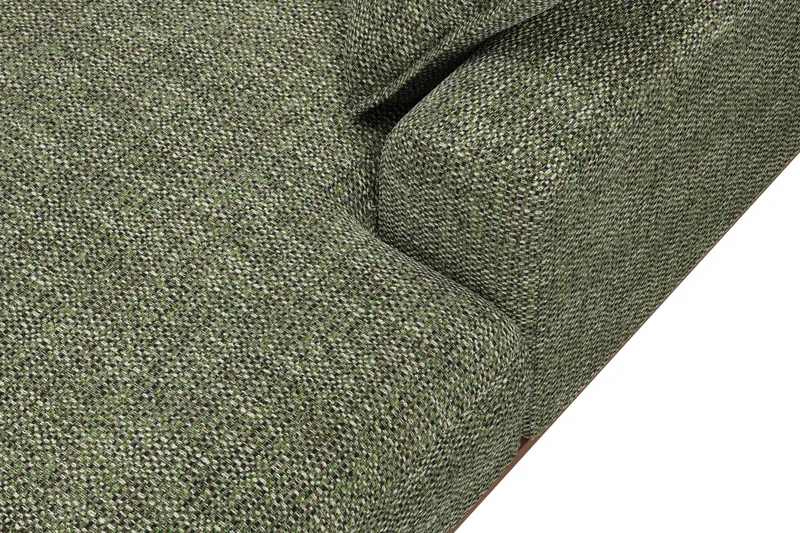 Copenhagen Premium 5-sits Vänstervänd U-formad Djup Soffa med Divan och Schäslong i Chenille - Grön - Möbler - Soffa - U-soffa