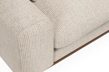 Copenhagen Premium 4-sits Högervänd L-formad Djup Divansoffa i Chenille - Beige - Möbler - Soffa - Divansoffa & schäslongsoffa - 4 sits soffa med divan
