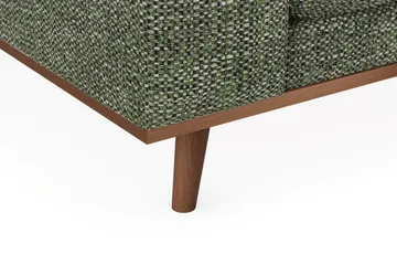 Copenhagen Premium 4-sits Högervänd L-formad Djup Divansoffa i Chenille - Grön - Möbler - Soffa - Divansoffa & schäslongsoffa - 4 sits soffa med divan