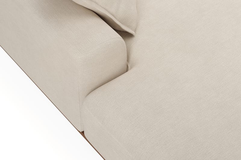 Copenhagen Premium 5-sits Vänstervänd U-formad Djup Soffa med Divan och Schäslong i Tyg - Beige - Möbler - Soffa - U-soffa