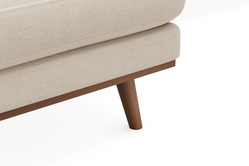Copenhagen Premium 5-sits Vänstervänd U-formad Djup Soffa med Divan och Schäslong i Tyg - Beige - Möbler - Soffa - U-soffa