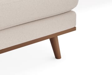 Copenhagen Premium 4-sits Vänstervänd L-formad Djup Schäslongsoffa i Bouclé - Ljusbeige - Möbler - Soffa - Divansoffa & schäslongsoffa - 4 sits soffa med divan