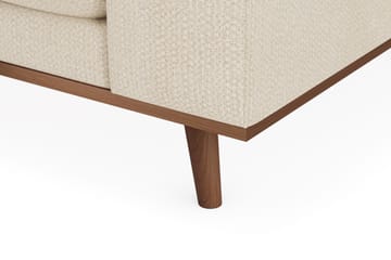 Copenhagen Premium 4-sits Vänstervänd L-formad Djup Divansoffa i Chenille - Ljusbeige - Möbler - Soffa - Divansoffa & schäslongsoffa - 4 sits soffa med divan