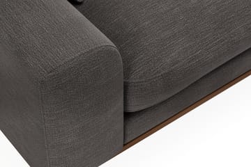 Copenhagen Premium 4-sits Högervänd L-formad Djup Schäslongsoffa i Tyg - Mörkgrå - Möbler - Soffa - Divansoffa & schäslongsoffa - 4 sits soffa med divan