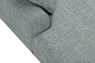 Copenhagen Premium 5-sits Högervänd U-formad Djup Soffa med Divan och Schäslong i Chenille