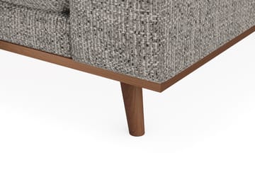 Copenhagen Premium 4-sits Vänstervänd L-formad Djup Divansoffa i Chenille - Grå - Möbler - Soffa - Divansoffa & schäslongsoffa - 4 sits soffa med divan