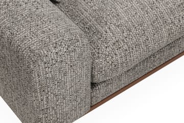 Copenhagen Premium 4-sits Högervänd L-formad Djup Divansoffa i Chenille - Grå - Möbler - Soffa - Divansoffa & schäslongsoffa - 4 sits soffa med divan