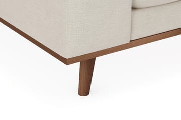 Copenhagen Premium 4-sits Högervänd L-formad Djup Schäslongsoffa i Tyg - Ljusbeige - Möbler - Soffa - Divansoffa & schäslongsoffa - 4 sits soffa med divan
