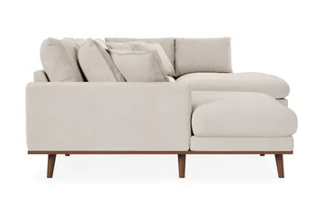 Copenhagen Premium 5-sits Högervänd U-formad Djup Soffa med Divan och Schäslong i Tyg - Beige - Möbler - Soffa - U-soffa