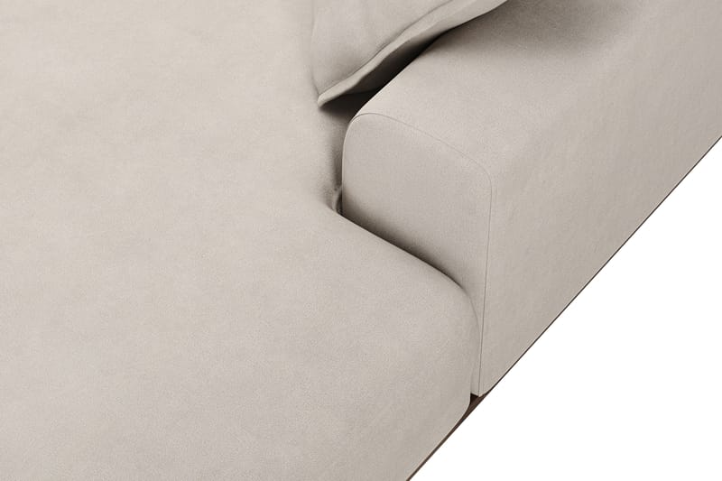 Copenhagen Premium 5-sits Vänstervänd U-formad Djup Soffa med Divan och Schäslong i Tyg - Beige - Möbler - Soffa - U-soffa