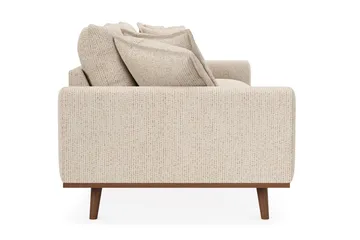 Copenhagen Premium Djup 4-sits Soffa i Chenille - Beige - Möbler - Soffa - 4 sits soffa