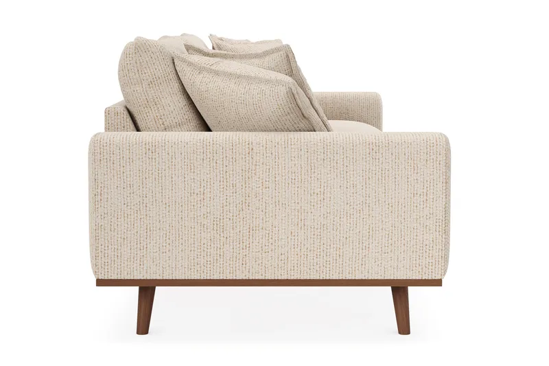 Copenhagen Premium Djup 4-sits Soffa i Chenille - Beige - Möbler - Soffa - 4 sits soffa