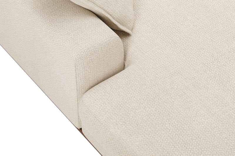 Copenhagen Premium 5-sits Högervänd U-formad Djup Soffa med Divan och Schäslong i Chenille - Ljusbeige - Möbler - Soffa - U-soffa