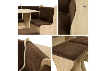 Corvyn Kökssoffa 146x106 cm - Beige - Möbler - Bord & matgrupp - Matgrupp
