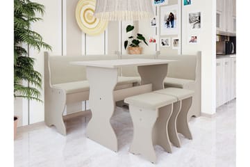 Corvyn Kökssoffa 146x106 cm - Beige - Möbler - Soffa - Kökssoffa & pinnsoffa