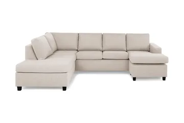 Konade svarta ben,Svart - Beige