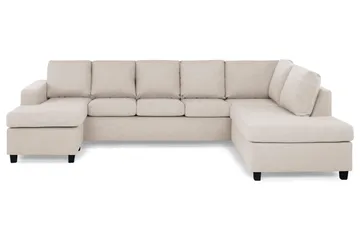 Konade svarta ben,Svart - Beige