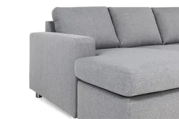 Crazy 5-sits Högervänd U-formad X-Large Soffa med Divan och Schäslong i Tyg - Grå - Möbler - Soffa - U-soffa