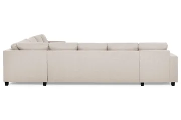 Crazy 7-sits Vändbar L-formad XX-Large Hörnsoffa i Tyg - Beige - Möbler - Soffa - Hörnsoffa