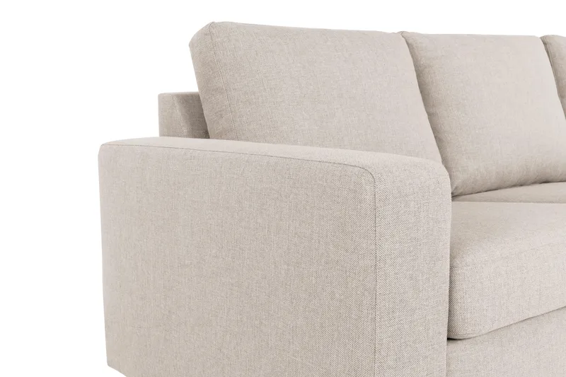 Crazy 7-sits Vändbar L-formad XX-Large Hörnsoffa i Tyg - Beige - Möbler - Soffa - Hörnsoffa