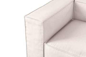 Cubo 2-sits Vänstermodul i Tyg 120 cm bred - Ljusbeige - Möbler - Soffa - 2 sits soffa