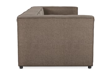 Cubo 4-sits Djup Modulsoffa i Tyg - Grå - Möbler - Soffa - 3 sits soffa