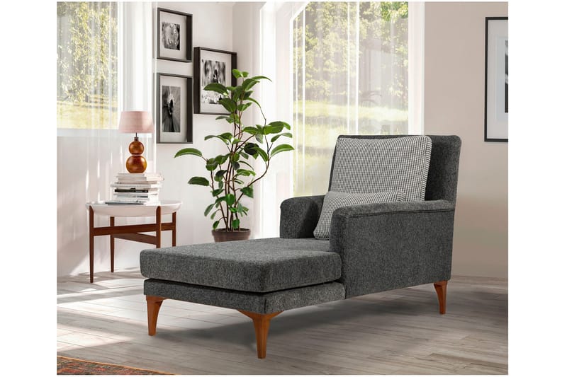 Biforco Dagbädd med Rygg - Antracit/Natur - Möbler - Soffa - Dagbädd