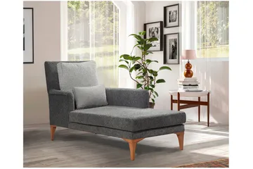 Biforco Dagbädd med Rygg - Antracit/Natur - Möbler - Soffa - Dagbädd