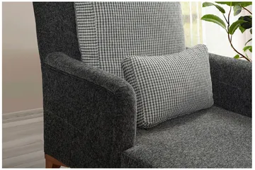 Biforco Dagbädd med Rygg - Antracit/Natur - Möbler - Soffa - Dagbädd