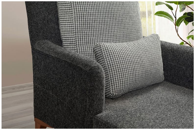 Biforco Dagbädd med Rygg - Antracit/Natur - Möbler - Soffa - Dagbädd