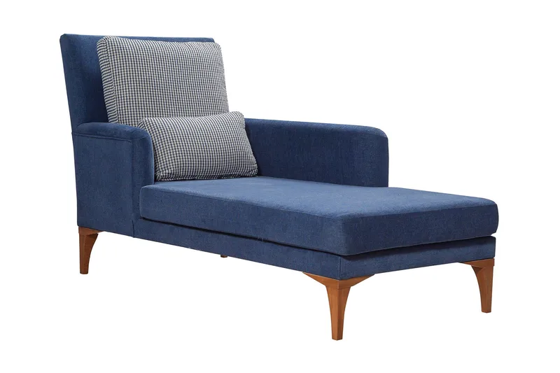 Biforco Dagbädd med Rygg, Blå/Natur